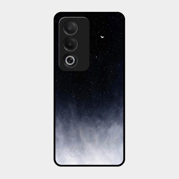 Moon Galaxy Glass Phone Case For Oppo A3 Pro 5G