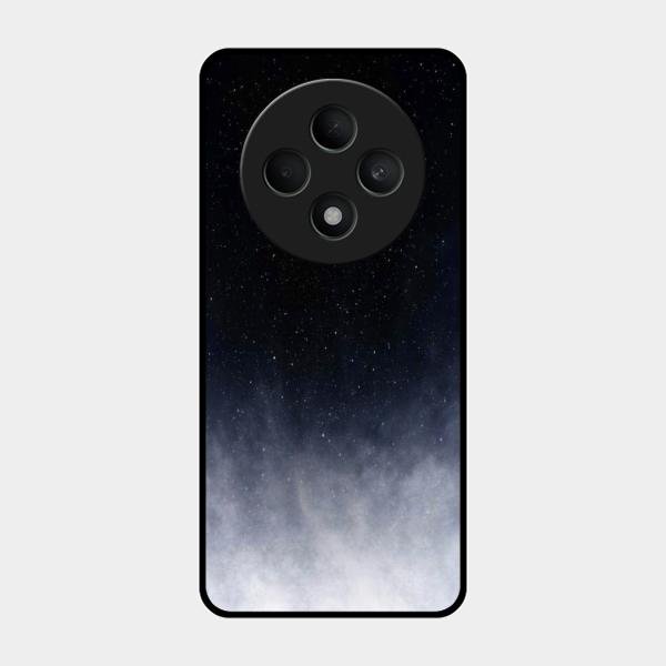 Moon Galaxy Glass Phone Case For Oppo F27 5G