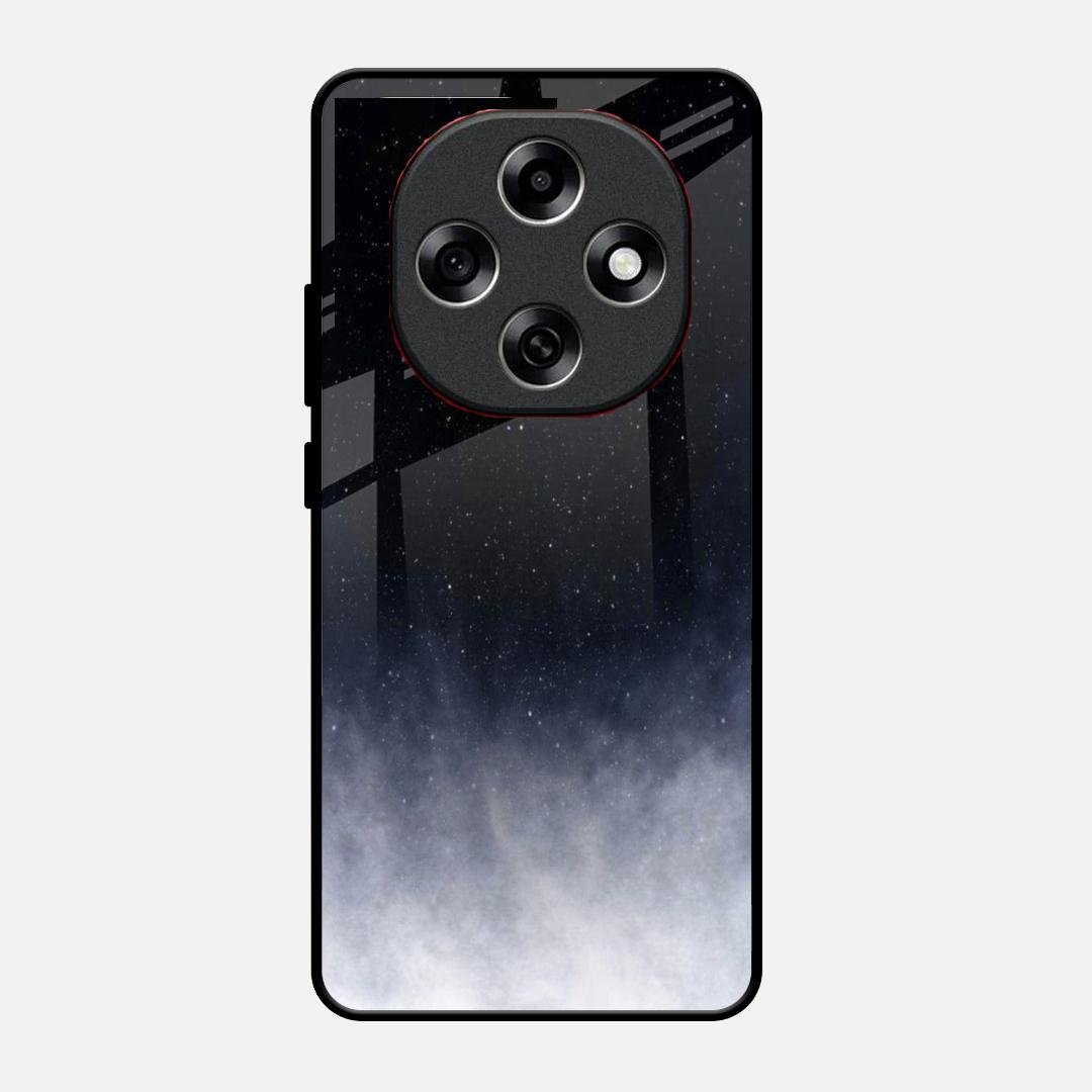 Moon Galaxy Glass Phone Case For Oppo F31 Pro 5G