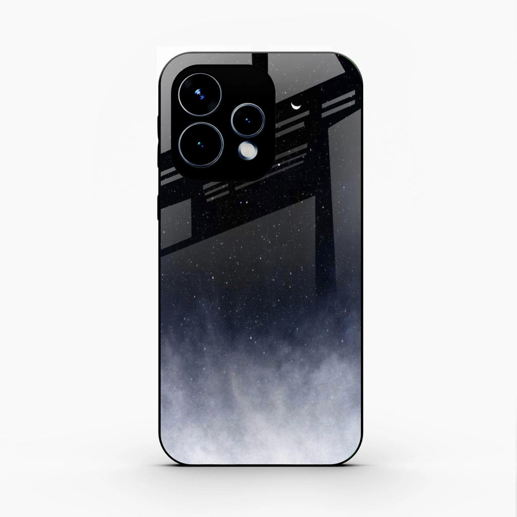 Moon Galaxy Glass Phone Case For Oppo Reno 15 5G