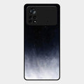 Moon Galaxy Glass Phone Case For Poco X4 Pro 5G