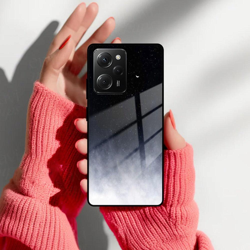 Moon Galaxy Glass Phone Case For Poco - ShopOnCliQ