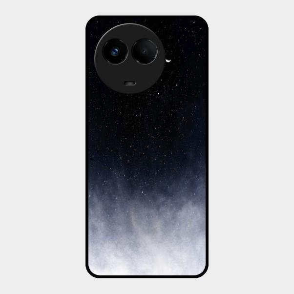 Moon Galaxy Glass Phone Case For Realme 11 5G