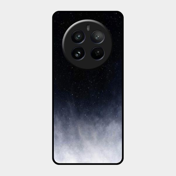Moon Galaxy Glass Phone Case For Realme 12 Pro 5G