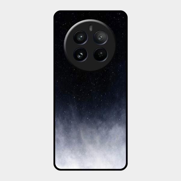 Moon Galaxy Glass Phone Case For Realme 12 Pro Plus 5G
