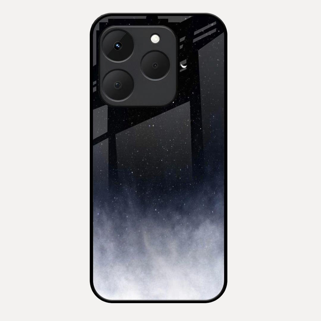 Moon Galaxy Glass Phone Case For Realme 15T 5G