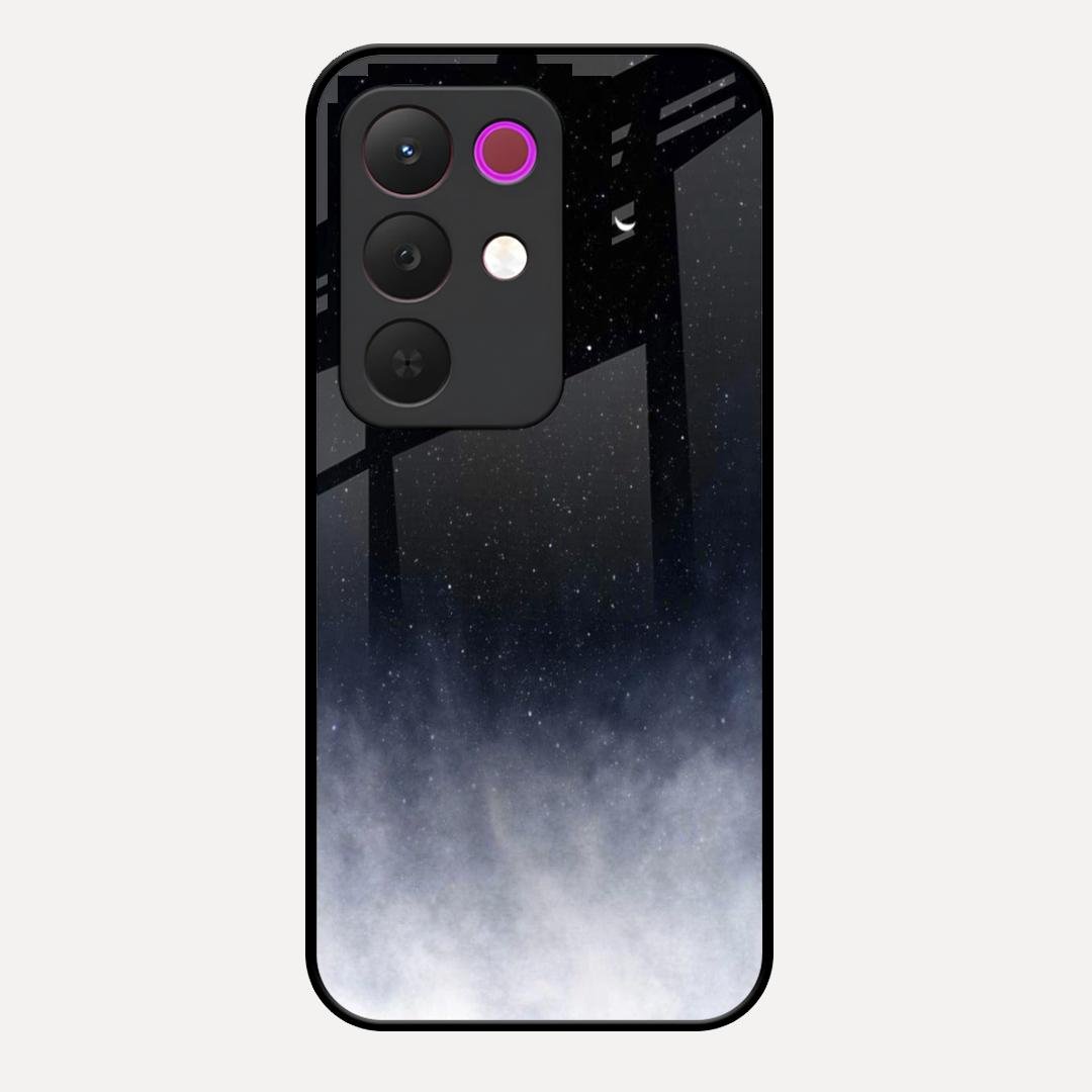 Moon Galaxy Glass Phone Case For Realme 15X 5G
