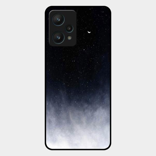 Moon Galaxy Glass Phone Case For Realme 9 Pro 5G