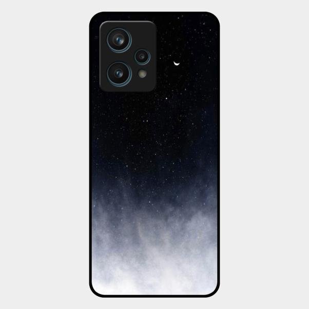 Moon Galaxy Glass Phone Case For Realme 9 Pro Plus 5G