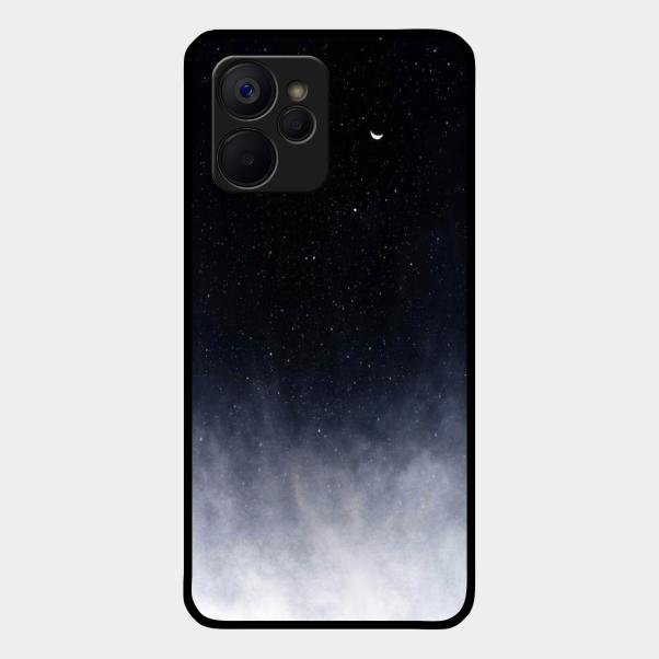 Moon Galaxy Glass Phone Case For Realme 9I 5G