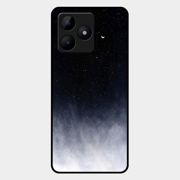 Moon Galaxy Glass Phone Case For Realme C53