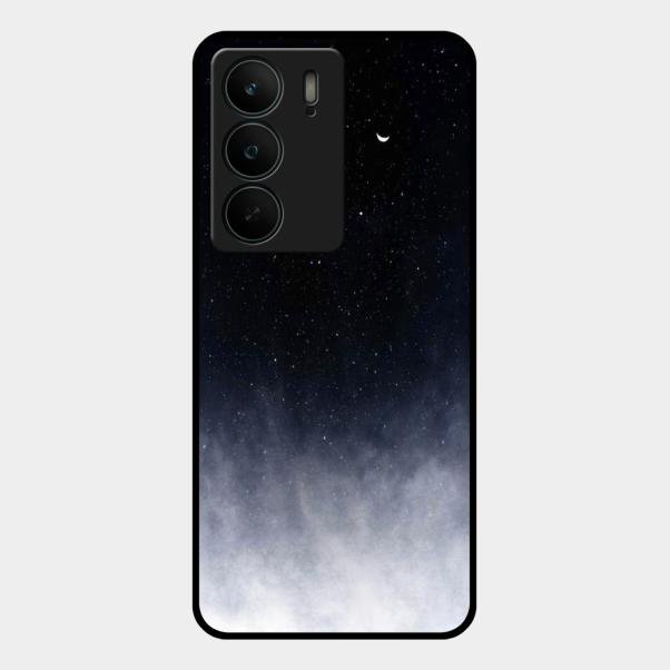 Moon Galaxy Glass Phone Case For Realme C75 5G