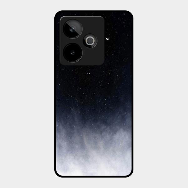 Moon Galaxy Glass Phone Case For Realme Gt 7 5G
