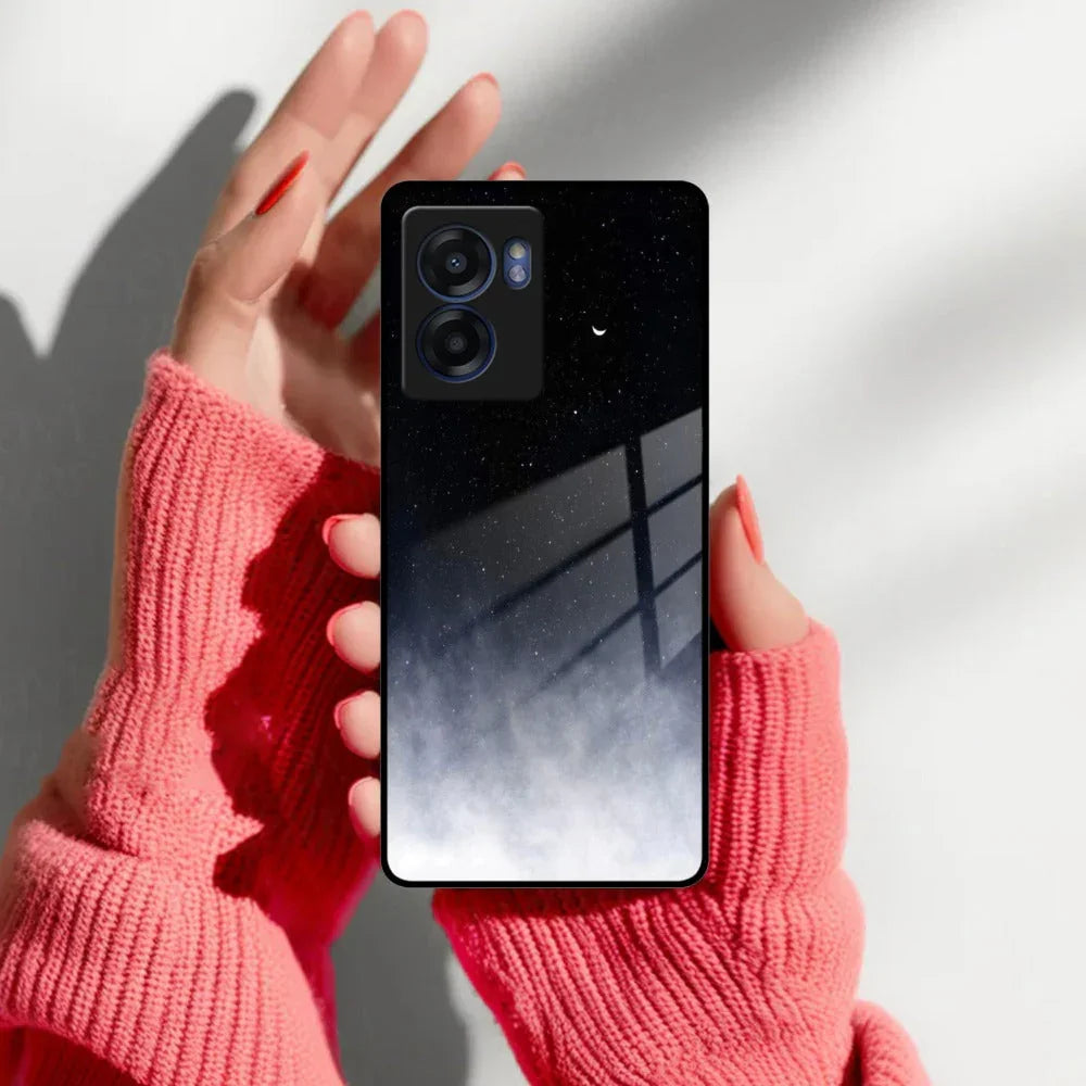 Moon Galaxy Glass Phone Case For Realme/Narzo - ShopOnCliQ
