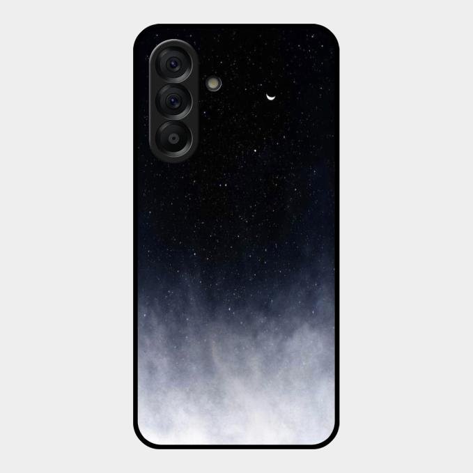 Moon Galaxy Glass Phone Case For Samsung Galaxy A17 5G