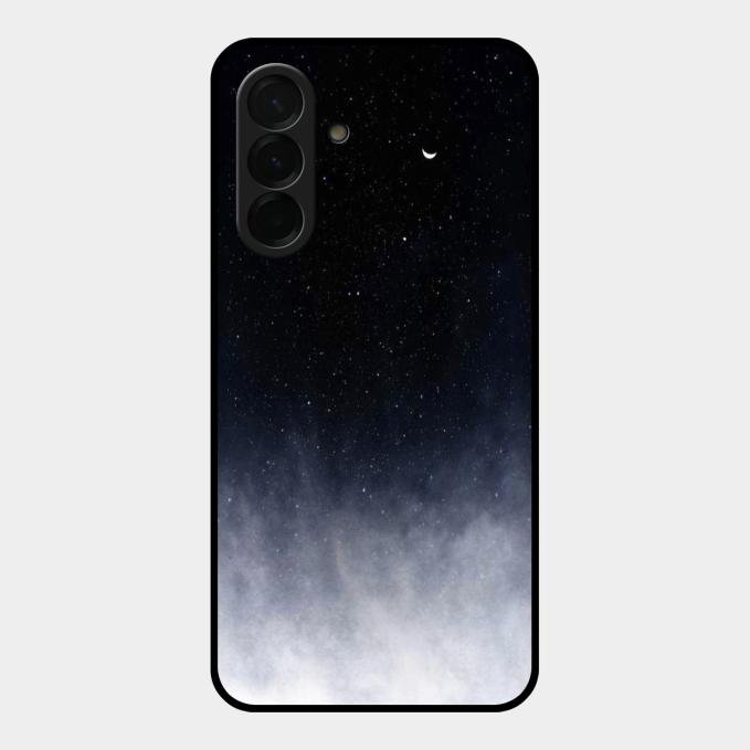 Moon Galaxy Glass Phone Case For Samsung Galaxy A36 5G