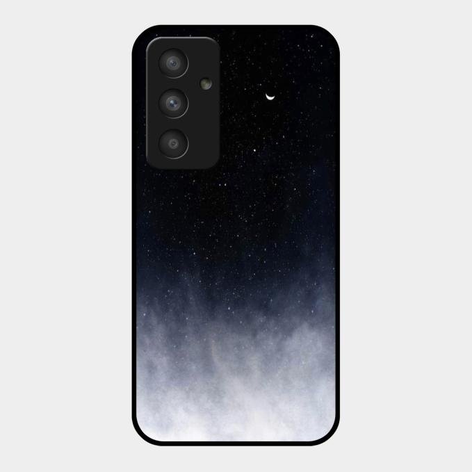 Moon Galaxy Glass Phone Case For Samsung Galaxy A54 5G