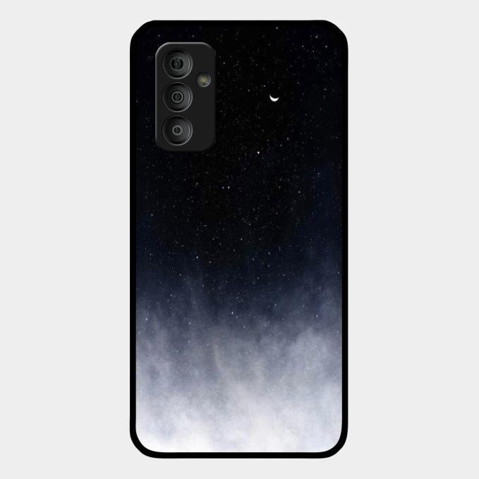 Moon Galaxy Glass Phone Case For Samsung Galaxy F23 5G