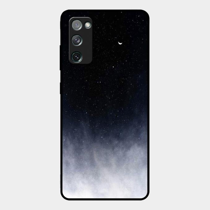 Moon Galaxy Glass Phone Case For Samsung Galaxy S20 Fe 5G