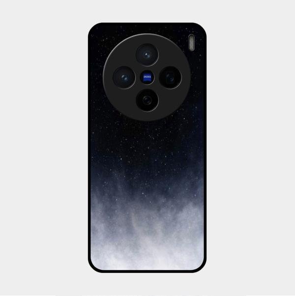 Moon Galaxy Glass Phone Case For Vivo X200 5G