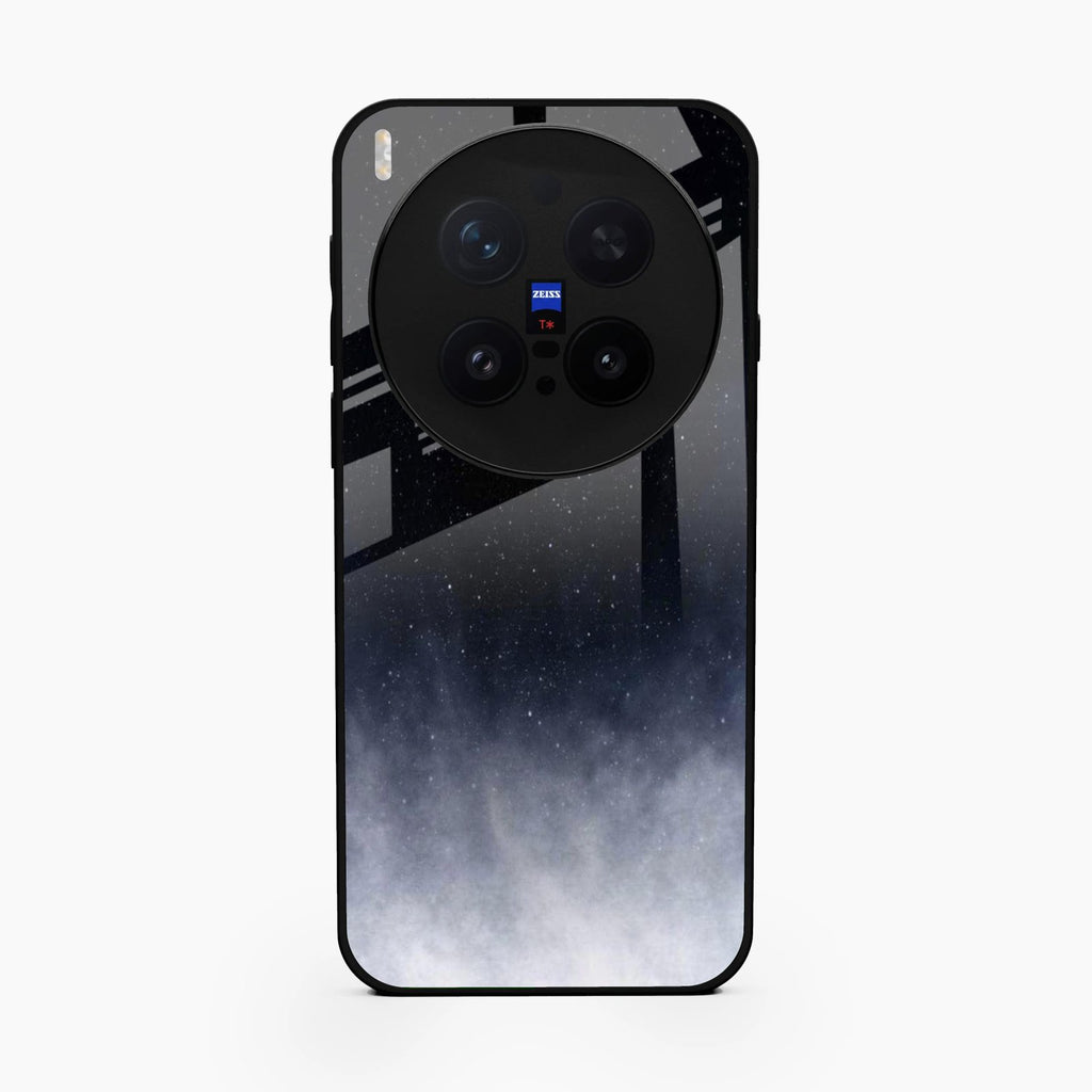 Moon Galaxy Glass Phone Case For Vivo X300 Pro 5G