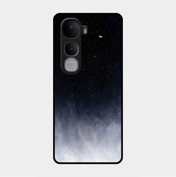 Moon Galaxy Glass Phone Case For Vivo Y400 Pro 5G