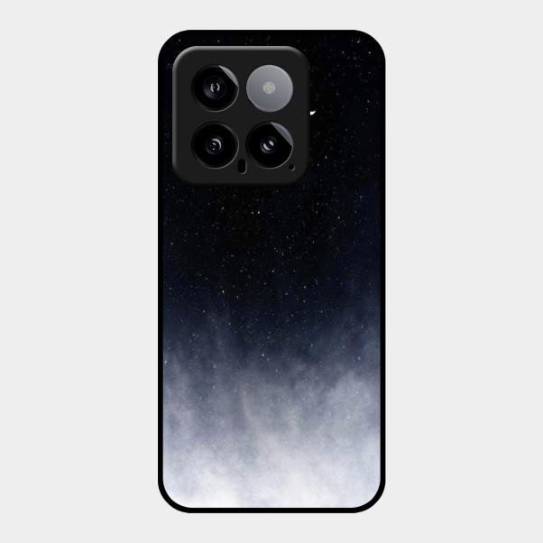 Moon Galaxy Glass Phone Case For Xiaomi 14 5G