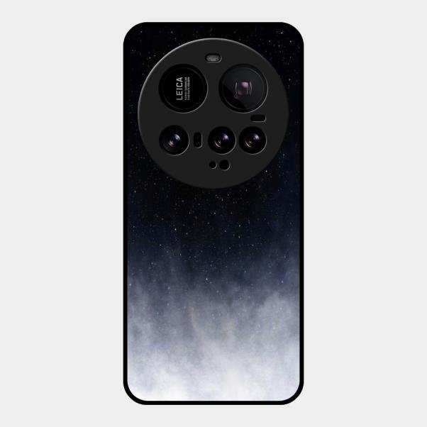 Moon Galaxy Glass Phone Case For Xiaomi 15 Ultra 5G