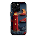 Moonlight Lighthouse Aesthetic Phone Case Cover For iPhone 16 Pro Max