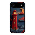 Moonlight Lighthouse Aesthetic Phone Case Cover For iPhone Air