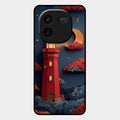 Moonlight Lighthouse Aesthetic Phone Case Cover For Iqoo 12 5G