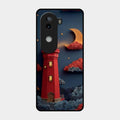 Moonlight Lighthouse Aesthetic Phone Case Cover For Iqoo Z9S 5G