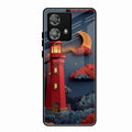 Moonlight Lighthouse Aesthetic Phone Case Cover For Motorola Edge 40 5G