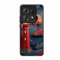 Moonlight Lighthouse Aesthetic Phone Case Cover For Motorola Edge 50 Pro