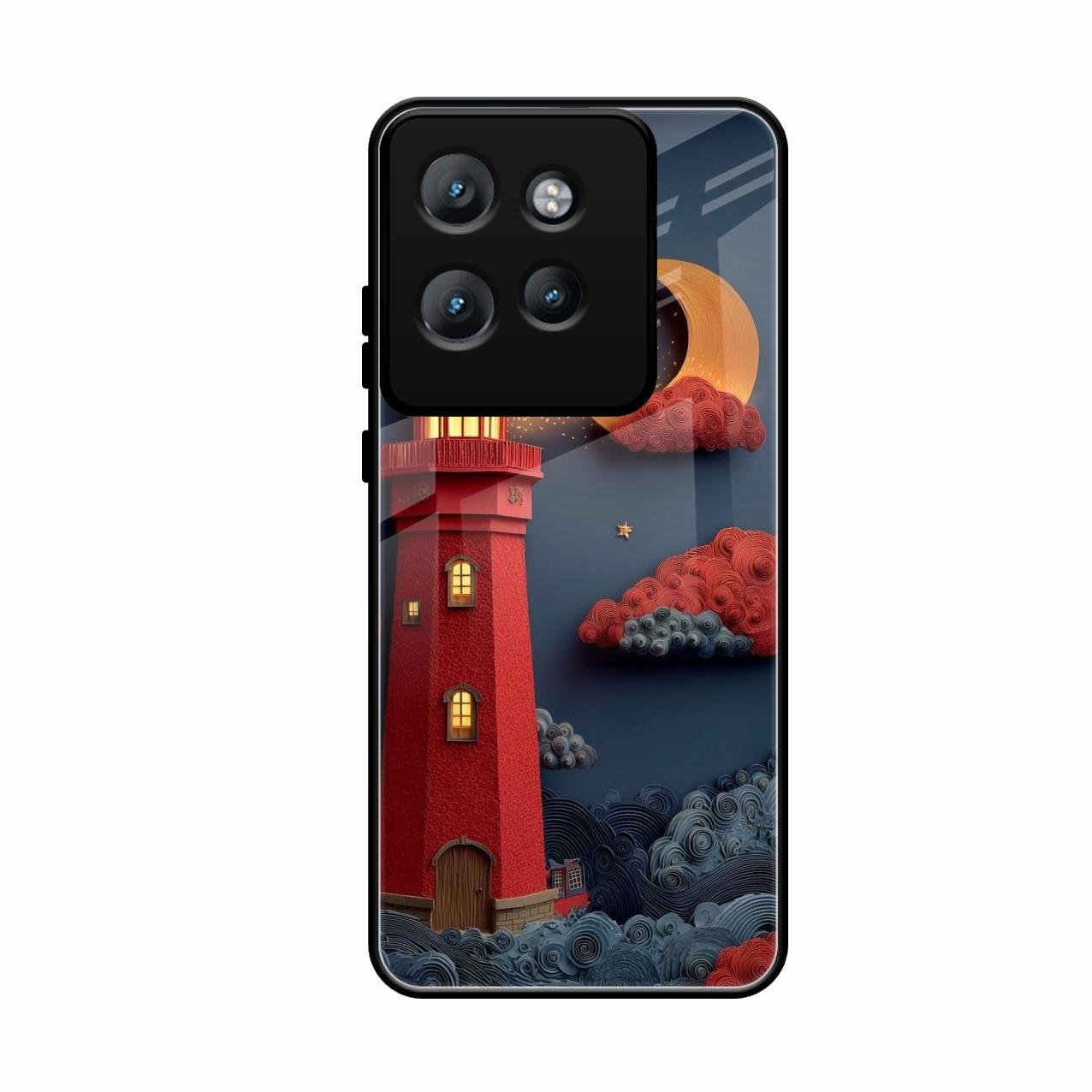 Moonlight Lighthouse Aesthetic Phone Case Cover For Motorola Edge 50