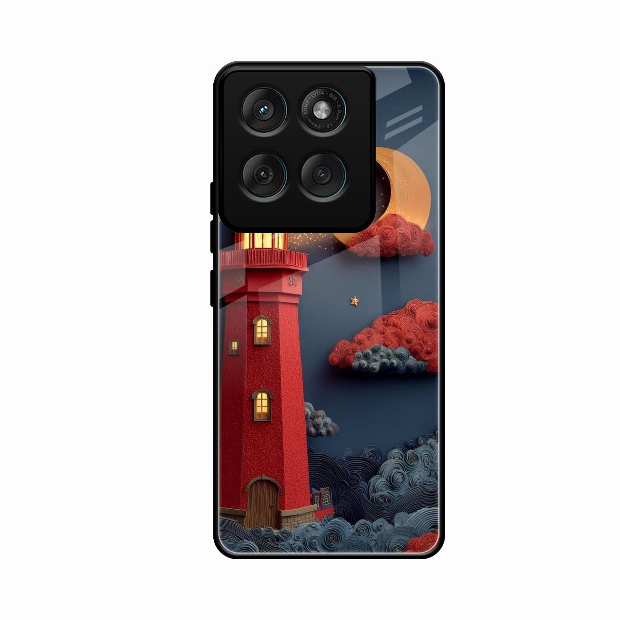 Moonlight Lighthouse Aesthetic Phone Case Cover For Motorola