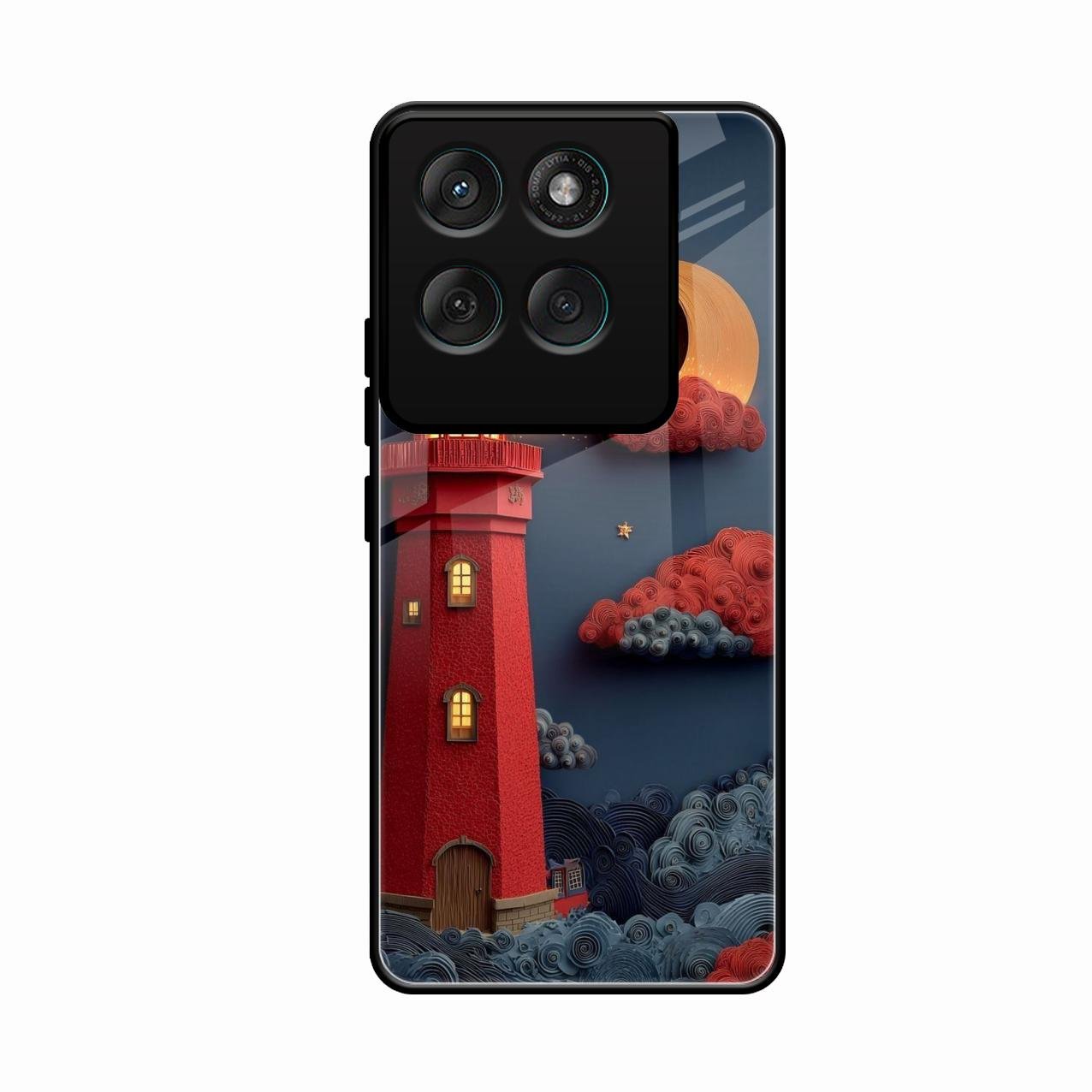 Moonlight Lighthouse Aesthetic Phone Case Cover For Motorola