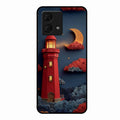 Moonlight Lighthouse Aesthetic Phone Case Cover For Motorola g84 5G