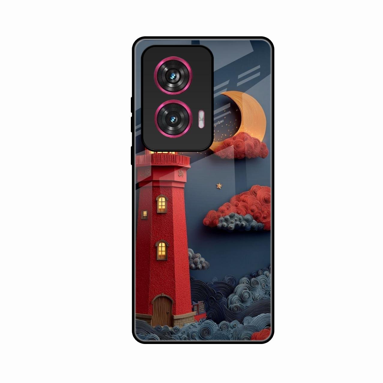 Moonlight Lighthouse Aesthetic Phone Case Cover For Motorola