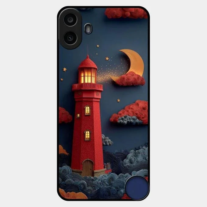 Moonlight Lighthouse Aesthetic Phone Case Cover For Nothing