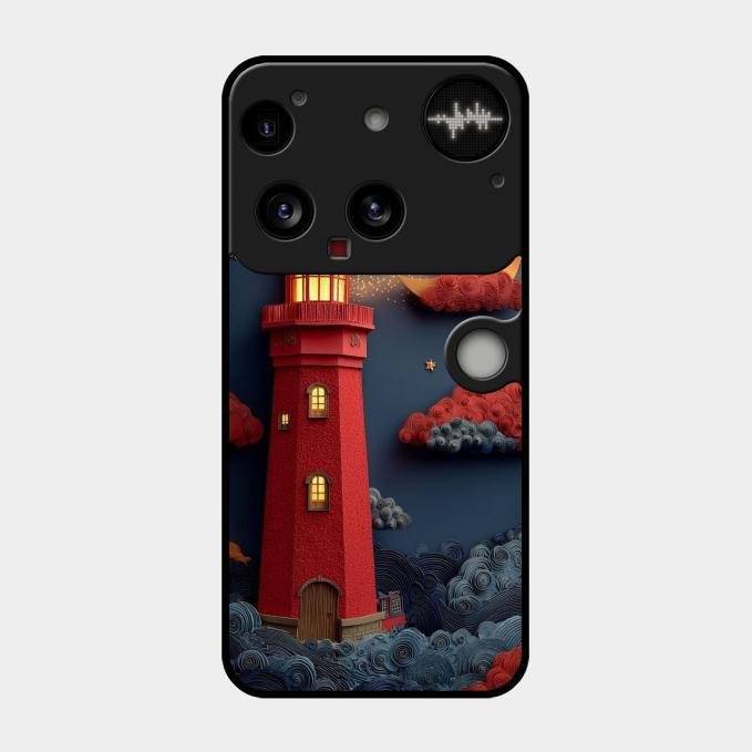 Moonlight Lighthouse Aesthetic Phone Case Cover For Nothing Phone 3 5G