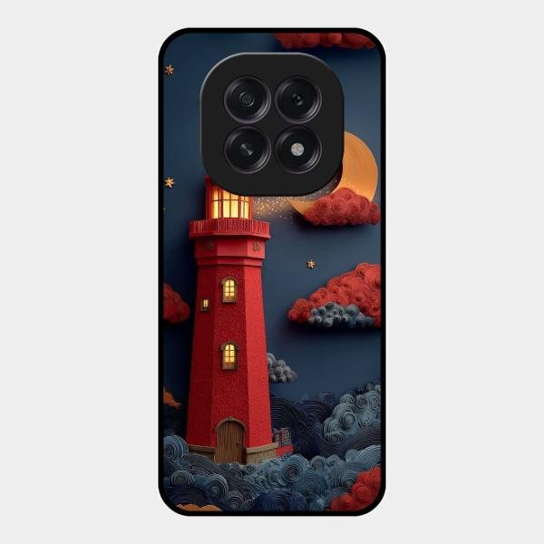 Moonlight Lighthouse Aesthetic Phone Case Cover For Oppo