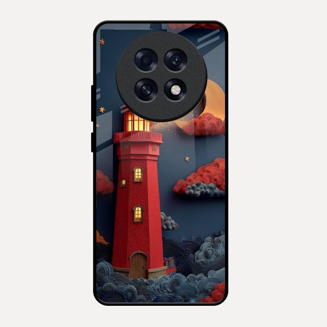 Moonlight Lighthouse Aesthetic Phone Case Cover For Oppo F31 Pro Plus 5G