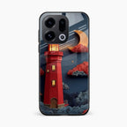 Moonlight Lighthouse Aesthetic Phone Case Cover For Oppo