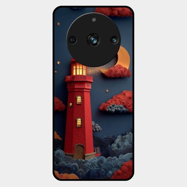 Moonlight Lighthouse Aesthetic Phone Case Cover For Realme