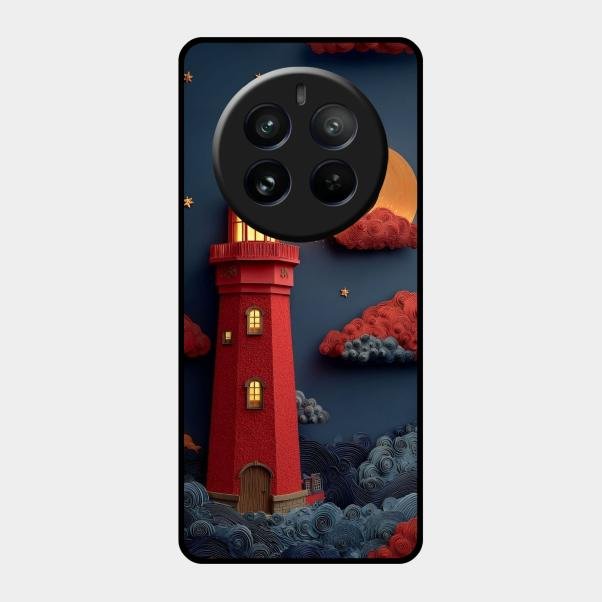 Moonlight Lighthouse Aesthetic Phone Case Cover For Realme 12 Pro 5G