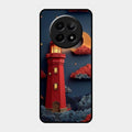 Moonlight Lighthouse Aesthetic Phone Case Cover For Realme 12X 5G