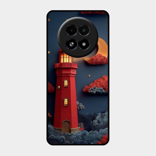Moonlight Lighthouse Aesthetic Phone Case Cover For Realme