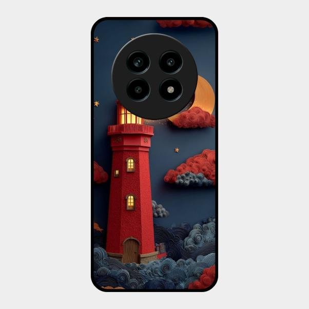 Moonlight Lighthouse Aesthetic Phone Case Cover For Realme