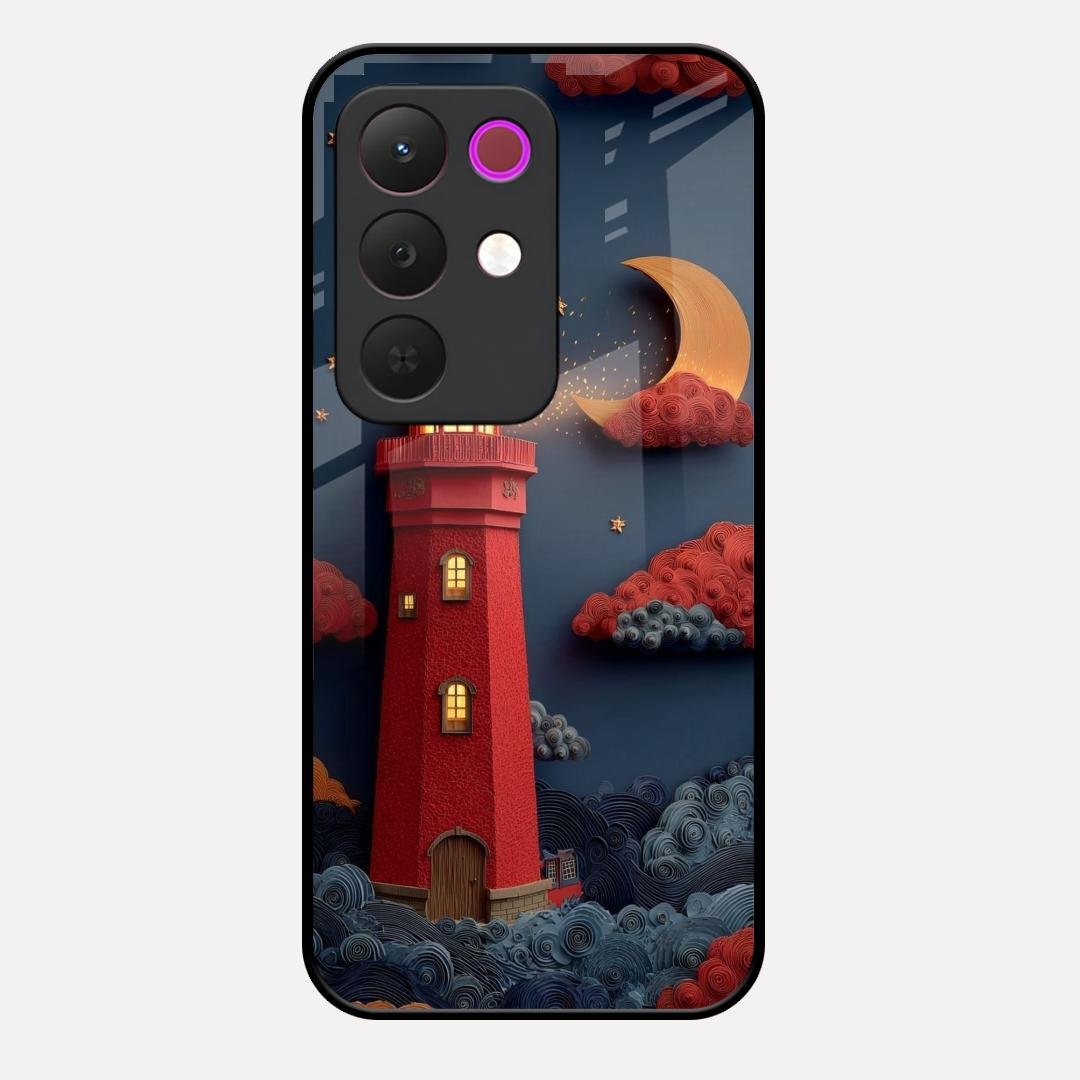 Moonlight Lighthouse Aesthetic Phone Case Cover For Realme 15X 5G